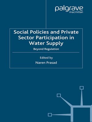 cover image of Social Policies and Private Sector Participation in Water Supply